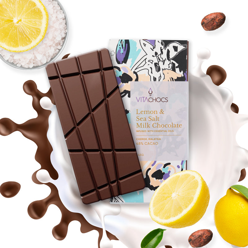 Lemon & Sea Salt Milk Chocolate