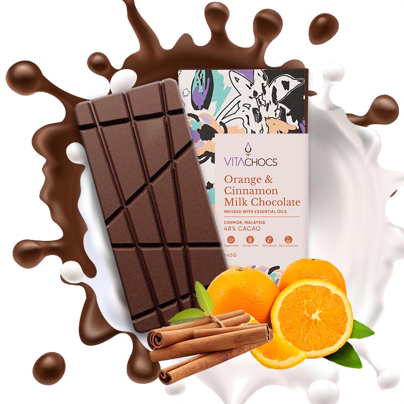 Orange & Cinnamon Milk Chocolate