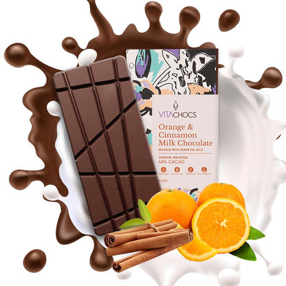 Orange & Cinnamon Milk Chocolate